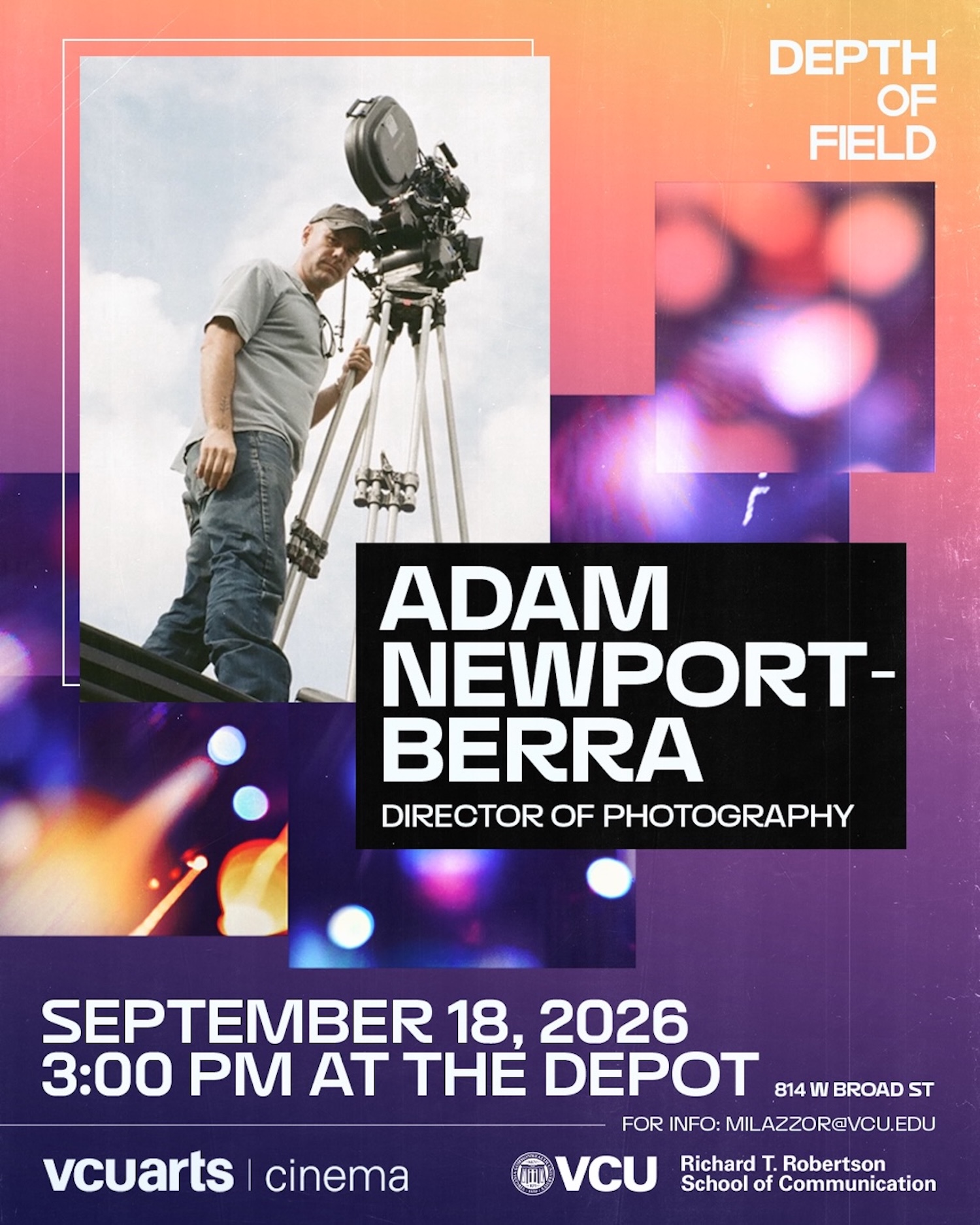 Depth of Field: Adam Newport-Berra