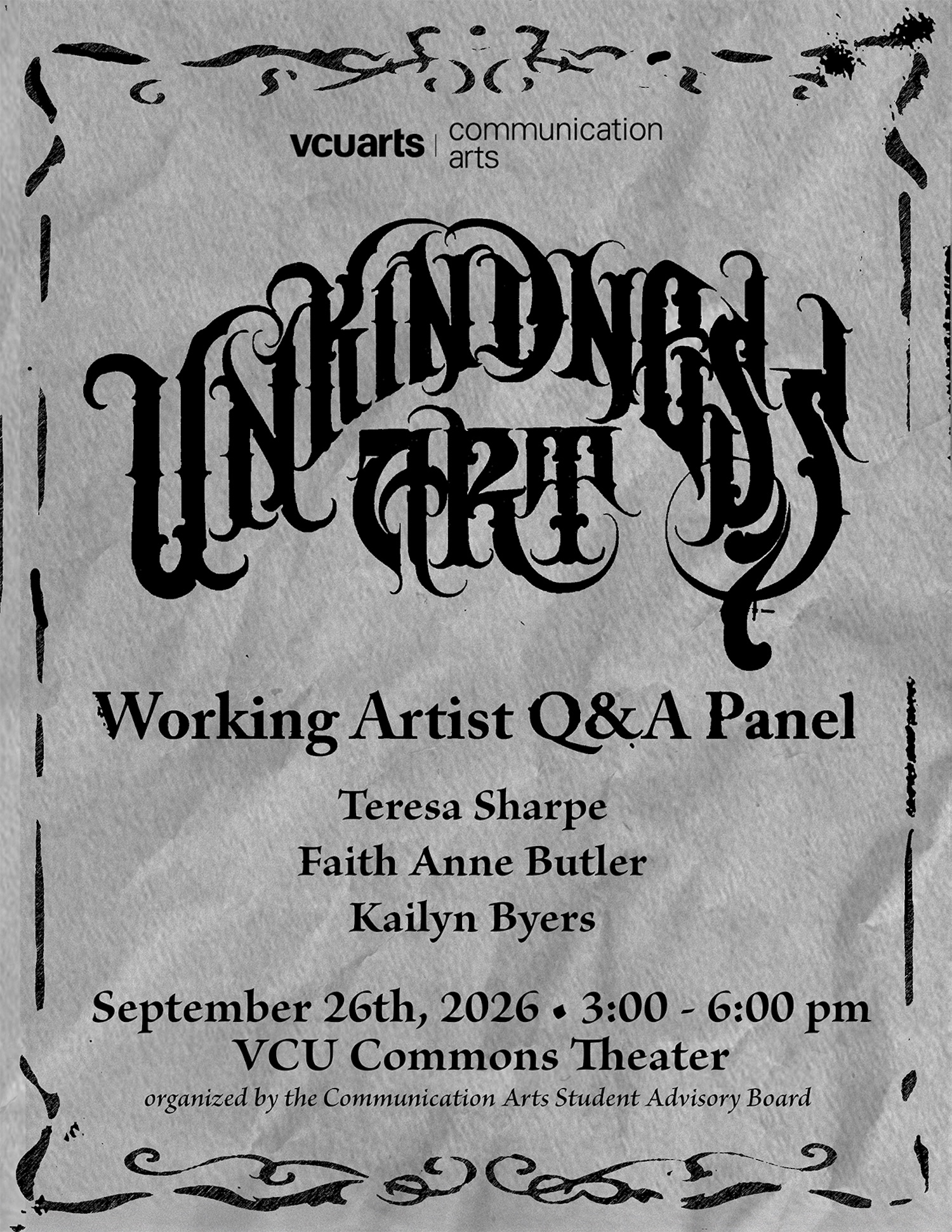Unkindness Art – Q&A Panel