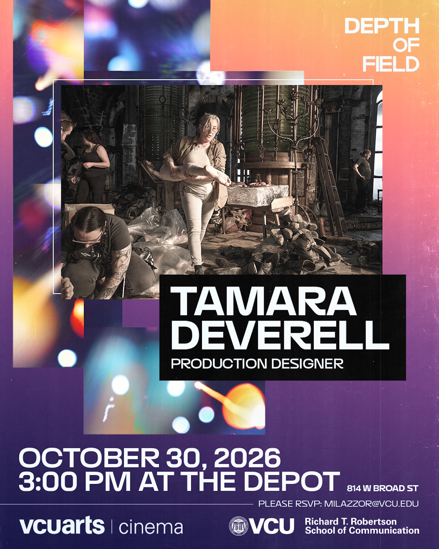Depth of Field: Tamara Deverell